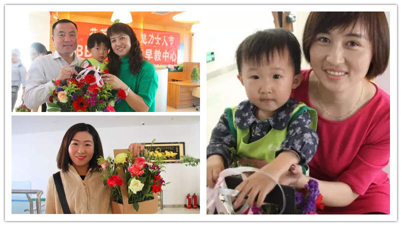 BBunion国际早教鄂尔多斯中心：插花艺术，为妈妈献朵花